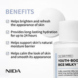 NIDA Youth-Boosting Rice Milky Toner