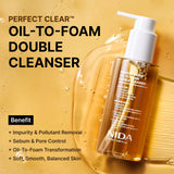 NIDA Perfect Clear™ Oil-to-Foam Double Cleanser